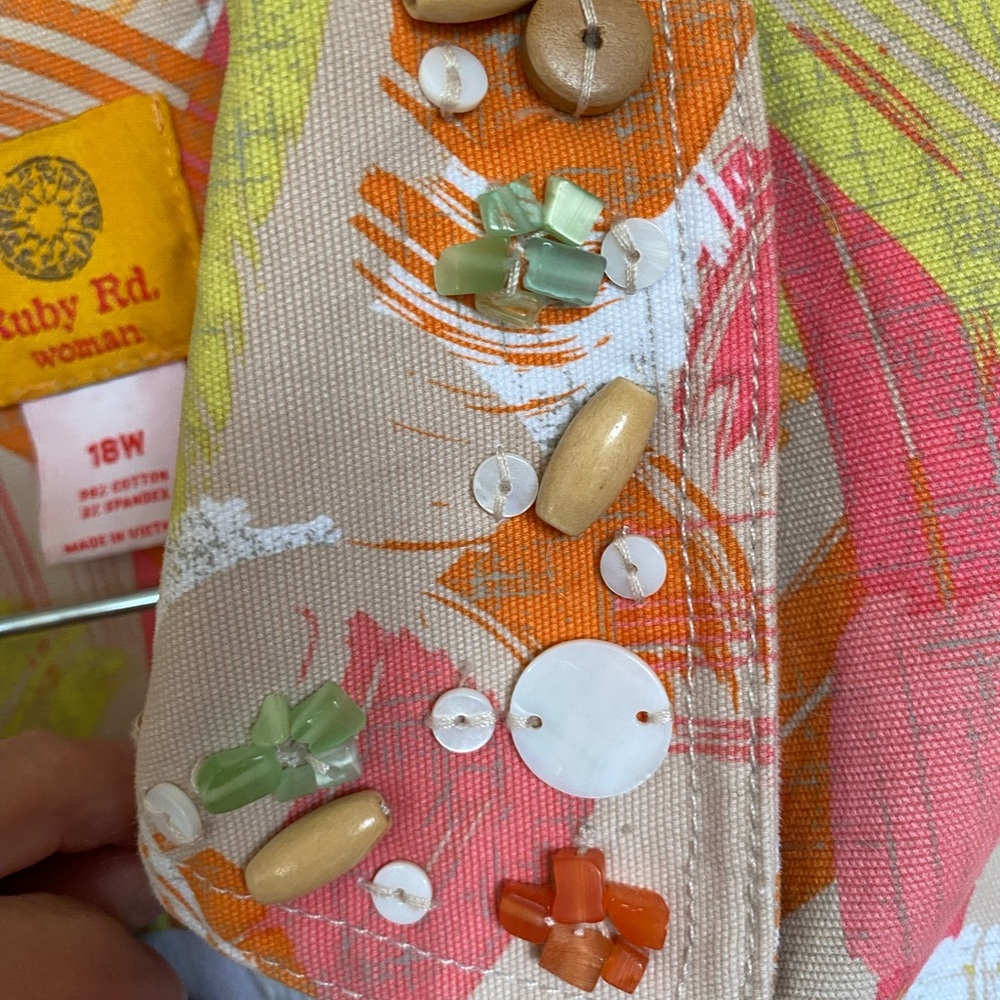 Ruby Rd. Multicolor Jacket 18w - image 6